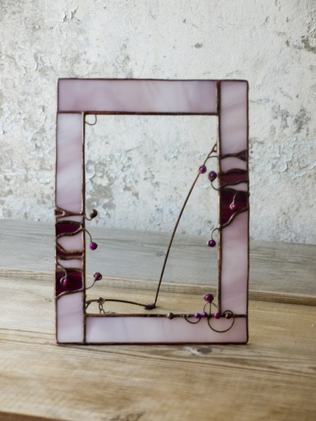 фоторамка рожева 